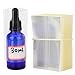 COQOFA 300 pcs PVC Heat Shrink Wrap Bands for 1oz 30ml Glass Dropper Bottles Sealer Clear Perforated