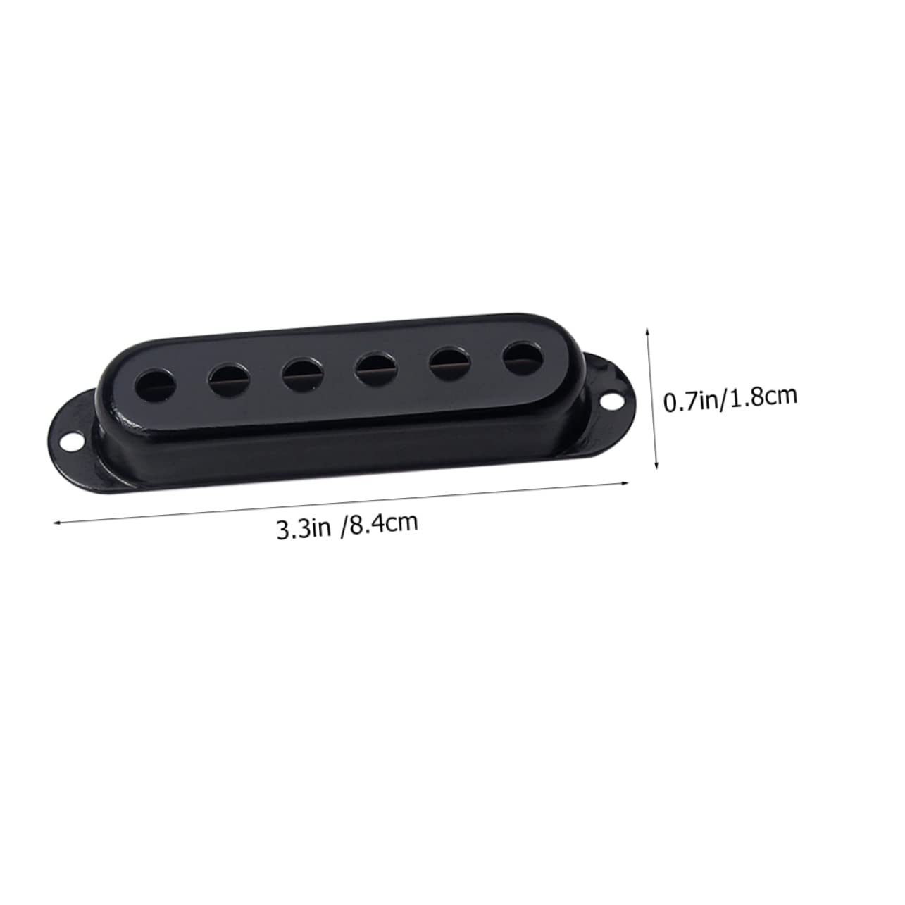 Toyvian 15piezas Cubiertas De Metal Para Pastillas De Guitarra Eléctrica De Protección Robusta y Duradera Compatible La Mayoría Pastillas Fácil De Limpiar y Mantener