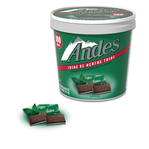 Andes Creme De Menthe Thin Mints - 300 Count -