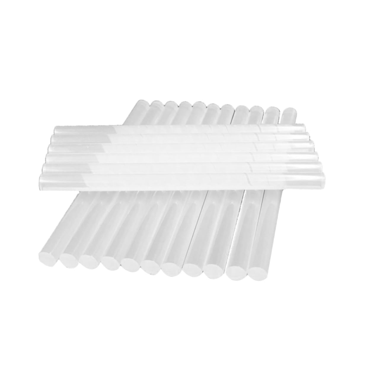 Uonlytech 100pcs Hot Melt Glue Sticks and Non-Yellowing for Crafts Home and School Projects Flexible Adhesive