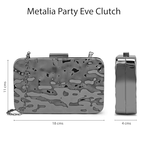 Image of Lavie Luxe Women's Metalia Clutch | Ladies purse |Gift For Women