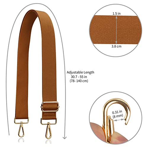 Image of Allzedream Thick Purse Strap Wide Adjustable Replacement Crossbody Bag Handbag