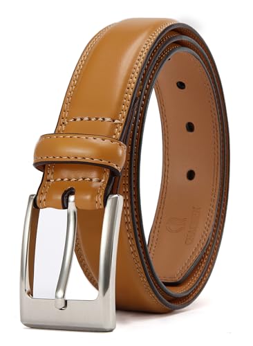 Image of CHAOREN Mens Belts Leather Gift for Men - Ideal Match for Mens Dress Shoes