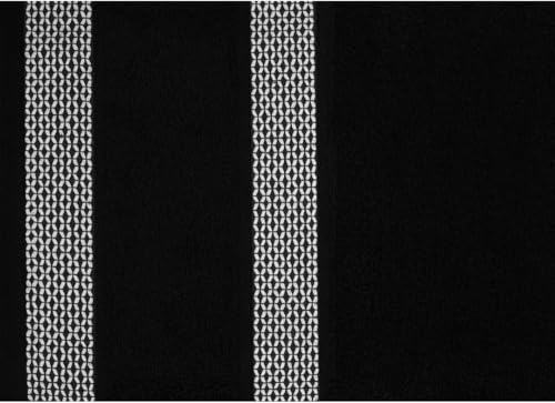 Casa Copenhagen 6-teiliges Badehandtuch-Geschenkset, 600 g/m²,Schwarz – Ansicht 6