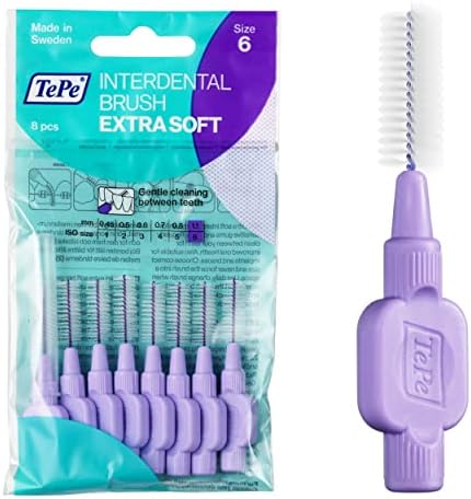 Tepe Extra Soft Interdental Brushes Purple