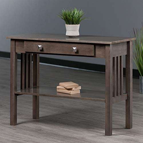 Winsome Stafford Occasional Table, 29 H, Oyster Gray #TOP1