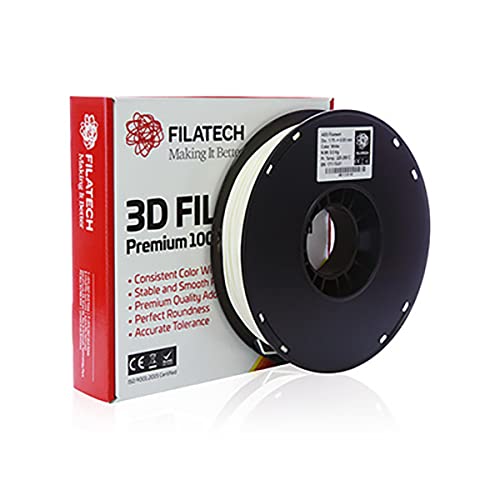 ABS Filament, White, 1.75mm, 0.5KG