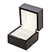 Produktbild Pixnor Schmuck Geschenk-Box Luxus Hochglanz Holz Ring Box Case (schwarz)