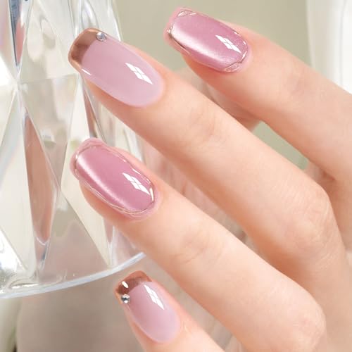 Esmalte de Gel AILLSA Pink Cat Eye 0.5 OZ miniatura 4