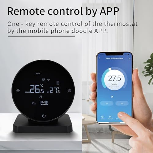 Thermostat Wifi précis à 0,5 °C programmable via l'application Tuya - 7