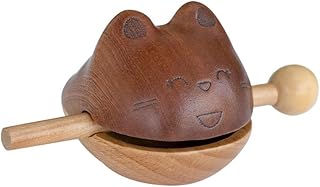 木魚 猫木魚 木製 仏具 ミニ 音が出る 鳴り物ギロ ストレス解消 木魚 仏壇用の仏具 もくぎょ 木魚 木柾 楽器 鳴り物 可愛い ぽくぽく 癒し系 贈り物 装飾品