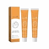 DEPILATORIA EFICAZ: La crema depilatoria penetra rápidamente en la raíz del vello y se aplica fácilmente en minutos, eliminando eficazmente el vello y dejando la piel suave y tersa.