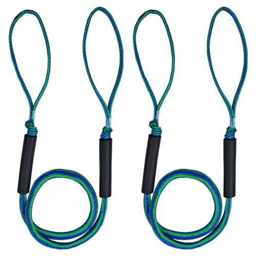 Cordon élastique d'amarrage pour bateaux jet ski et pontons OROOTL lot de 2
