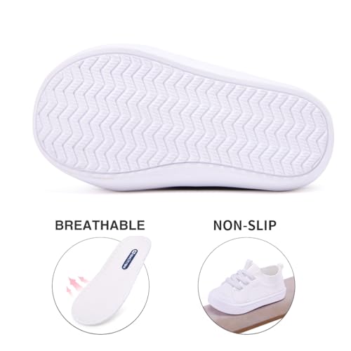 Image of BMCiTYBM Baby Sneakers Girls Boys Lightweight Breathable Mesh First Walkers Shoes 6-24 Months