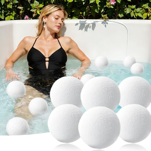 6 Pack Scum Absorber Balls for Spas Hot Tub,3 Inch