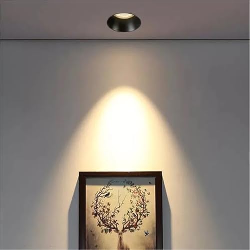Foco LED COB con iluminación regulable y estructura sin marco invisible 5