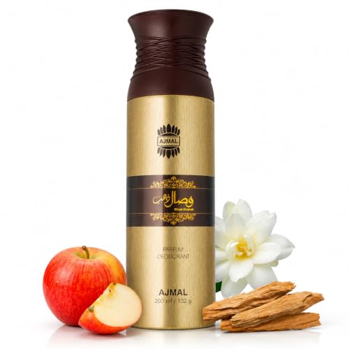AJMAL Wisal Dhabab Perfume Deodorant Body Spray Gift For Men, 200Ml, Ajmal