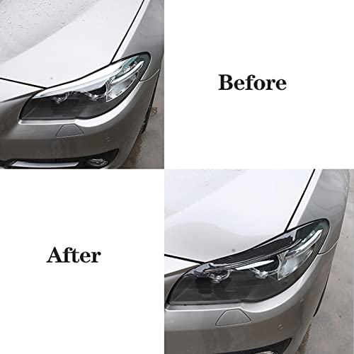 JACBON Farol Do Carro Sobrancelhas Aparar Pálpebras Pálpebras Pálpebras Abs Sobrancelhas, Para BMW S