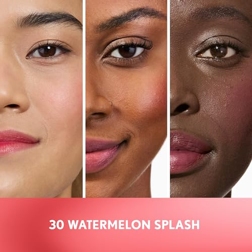 COVERGIRL Clean Fresh Jelly Water Tint, Lip & Cheek Tint, Transfer-Proof, Hydrating - 30 Watermelon Splash (Cool Pink) - image 2