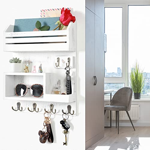 Key-Holder-for-Wall-Wall-Mounted-Mail-Organizer-with-6-Metal-Key-Hooks-Key-Racks-for-Home-Entryway-Decor-Rustic-Paulownia-Wood