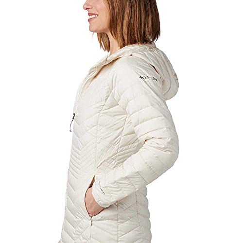 Image of Columbia Women Solid Powder Lite Mid Jacket Hoodie
