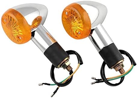 Blinker Lamp 2pcs Motorcycle Turn Signals Compatible with Hoonnddaa Shhaaddooww VT 750 1100 VTX 1300 1800 C Motorcycle Directional Lights Accessories