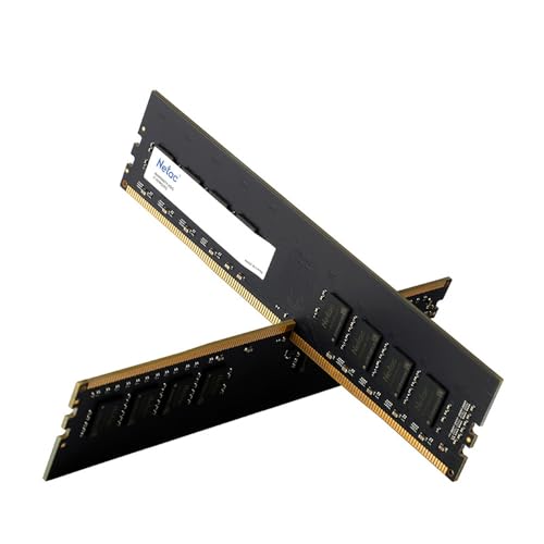 Image of Netac Basic DDR4 8GB 3200MHz Desktop RAM | CL16 PC4-25600 288-Pin UDIMM | 1.35V Non-ECC Unbuffered PC Memory Upgrade for Desktop Computers | 3 Years Warranty