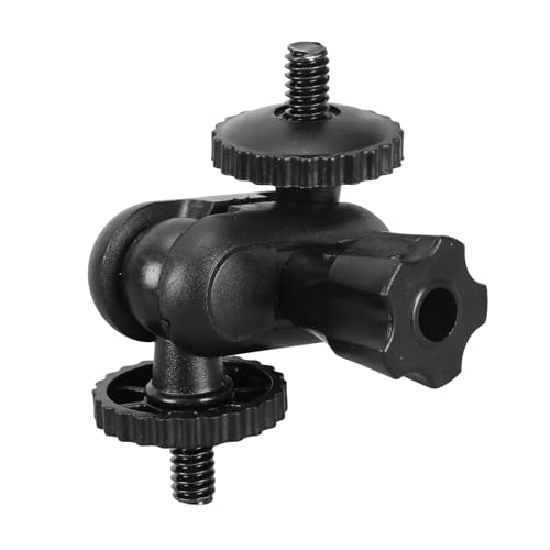 Image of Double Ended 1 / 4inch Male Threaded Screw Adapter for Video Equipment and Lighting Setup Camera Cage Accessory