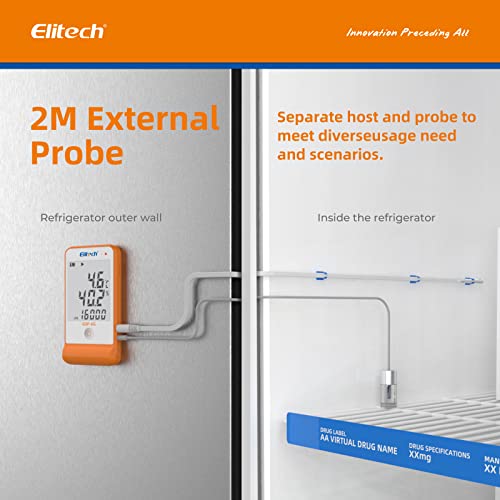 Elitech GSP-6G Digital Data Logger Detachable Buffered Probe Temperature and Humidity
