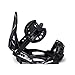 Matrix Unisex Adult PH-611 All-Mountain Adjustable Snowboard Bindings, Black, Medium (5-11)