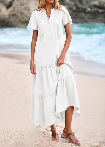 Image of KIRUNDO Summer Maxi Dresses for Women 2026