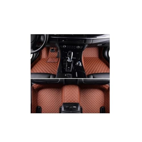MCGFSDO メルセデスベンツ Eクラス Tモデル S211 S212 S213 エステート E320-E500 対応カーフロアマット 内装カーペット(Brown,2009-2018 S212)