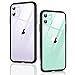 Humixx Shockproof Clear Series iPhone 11 Case [Military Grade Drop Tested] [Anti-Yellow] with Shock-Absorbing TPU Edge and Protective Hard PC Back, Shockproof and Anti-Drop Protective Cover