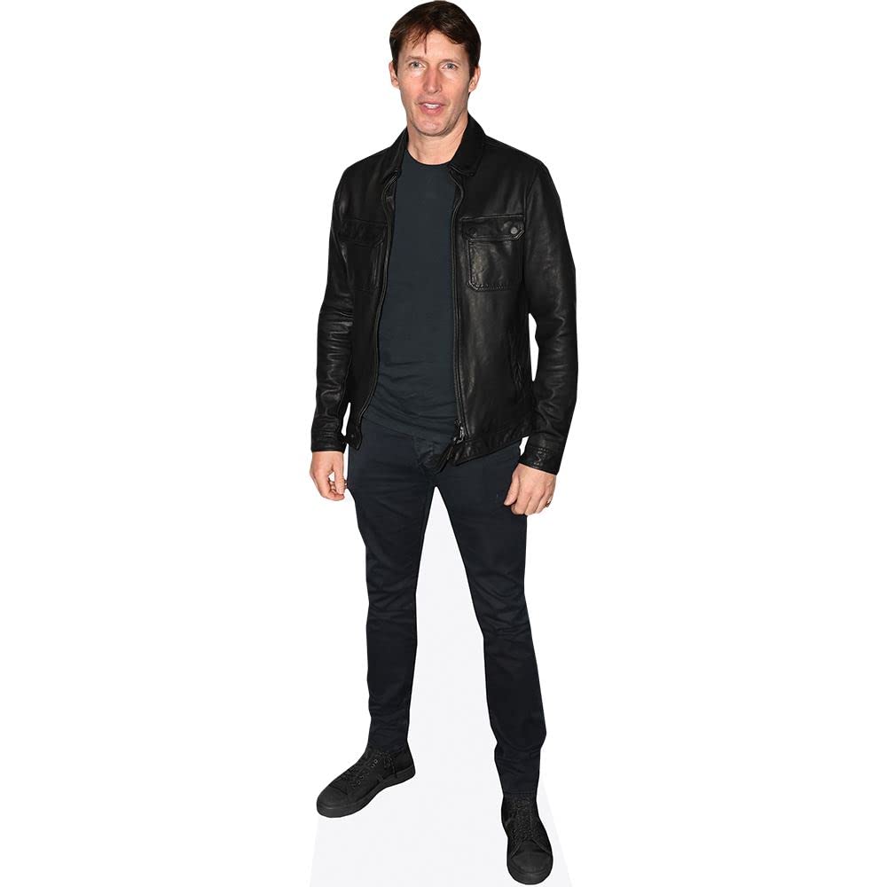 Celebrity Cutouts Life Size Cutout James Blunt (Black Outfit)
