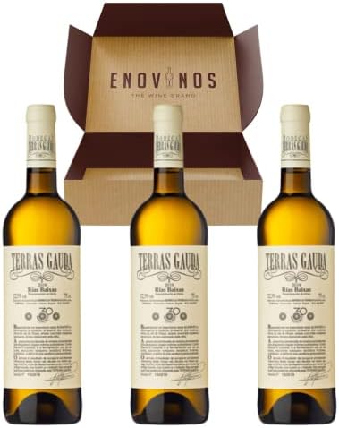 Vino Terras Gaudas - 3 x Botellas de vino Albariño 75 cl Nueva Añ...