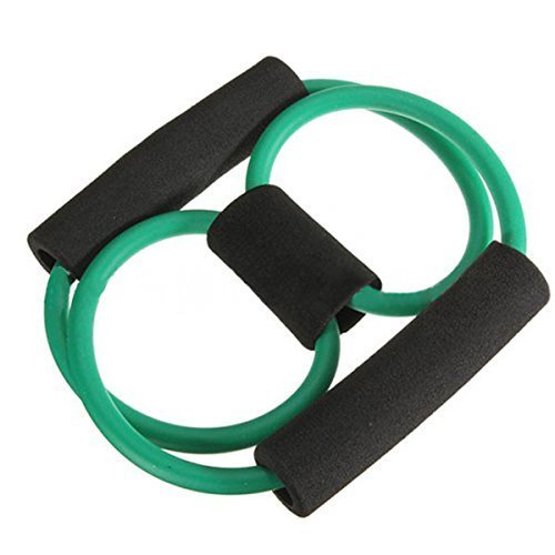 TINCIDUNT Light Figure 8 Ultra Toner Resistance Band Exercise Cords for Yoga Workout,Body Building,Home Gym (Coor as per Stock) (B0B6WWTD4Z) Amazon Price History, Amazon Price Tracker