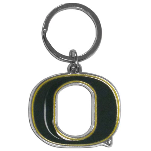 NCAA Siskiyou Sports Fan Shop Oregon Ducks Chrome & Enameled Key Chain One Size Team Colors