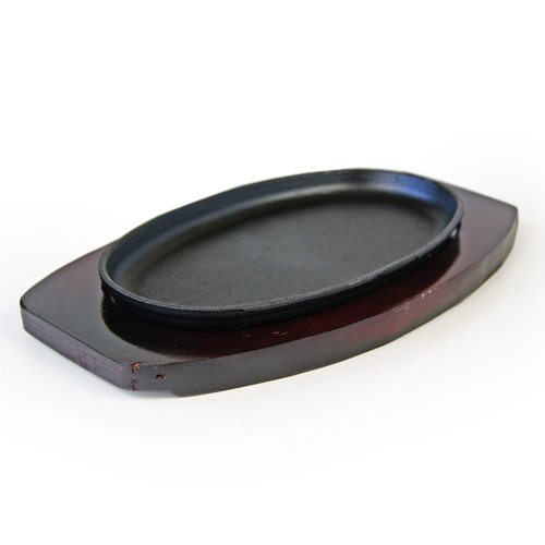 Cast Iron Oval Sizzling Plate