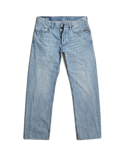 G-STAR Dakota Regular Straight Jeans, Uomo, Blu (Sun Faded Cloudburst D23691-D536-G339), 36W / 30L - 6