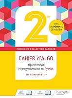 Barbazo algo 2nde - Cahier d'exercices - Ed. 2019 (Mathématiques 2017866032 Book Cover