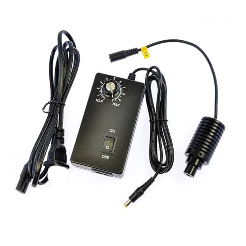 顕微鏡キット 顕微鏡照明器同軸 導いた光源スポットランプの明るさは調整可能90V-240Vマルチライトカラーオプション6mm Dia 顕微鏡レンズアダプター(White Light)