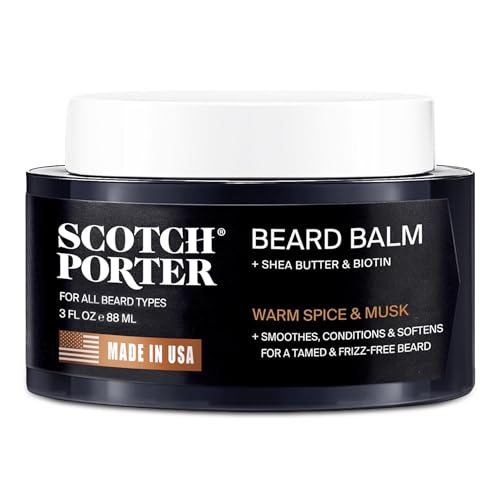 Scotch Porter Conditioning Beard Balm – Smooth, Shape, Moisturize &