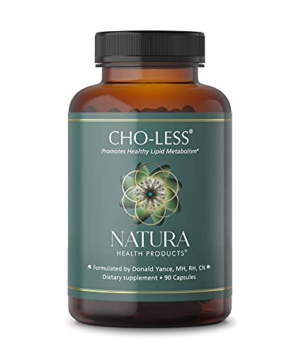 Natura Health Products - Cho-Less Cholesterol Support Supplement - with Red Yeast Rice, Niacin, and Beta-Sitosterol for Healthy Cholesterol, Circulation, and Cardiovascular Function - 90 Capsules