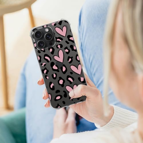 Coque iPhone 16 Pro léopard rose le design tendance pour vos sorties