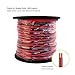 DEMASLED 24AWG Electrical Wire 164ft Red/Black LED Wire 2 Pin Extension Cable 12V/24V DC Tinned Copper Wire for LED Strips and Indoor Electrical Connections