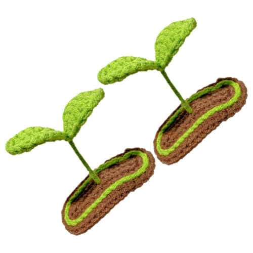 Pince à cheveux pousse de plante pour des coiffures rigolotes et pleines de poésie complice