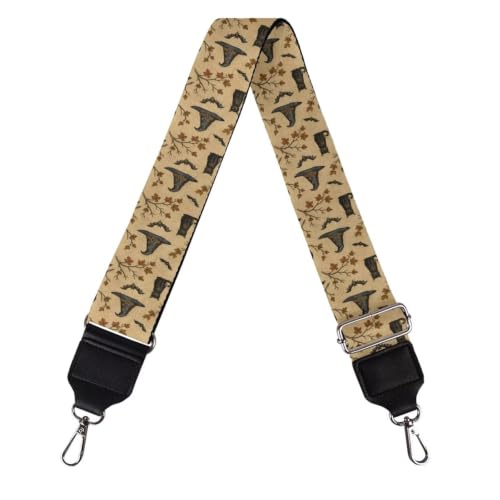 Image of Adjustable Purse Strap Replacement, Wide Shoulder Canvas Bag Strap, Crossbody Handbag Strap