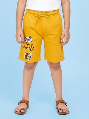 Image of KiddoPanti Boys Knee Length Basic Short