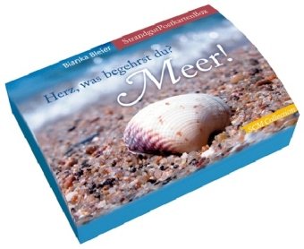 Herz, was begehrst Du? Meer! - Postkartenbox: Strandgut