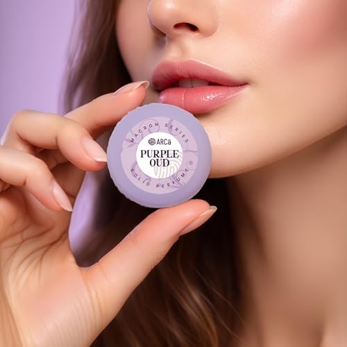 Image of ARCa Purple Oud Solid Perfume for Women | Alcohol Free Solid Perfume for Women | Perfume for Girls | Travel Friendly & Pocket Friendly Fragrance | Gift for Her